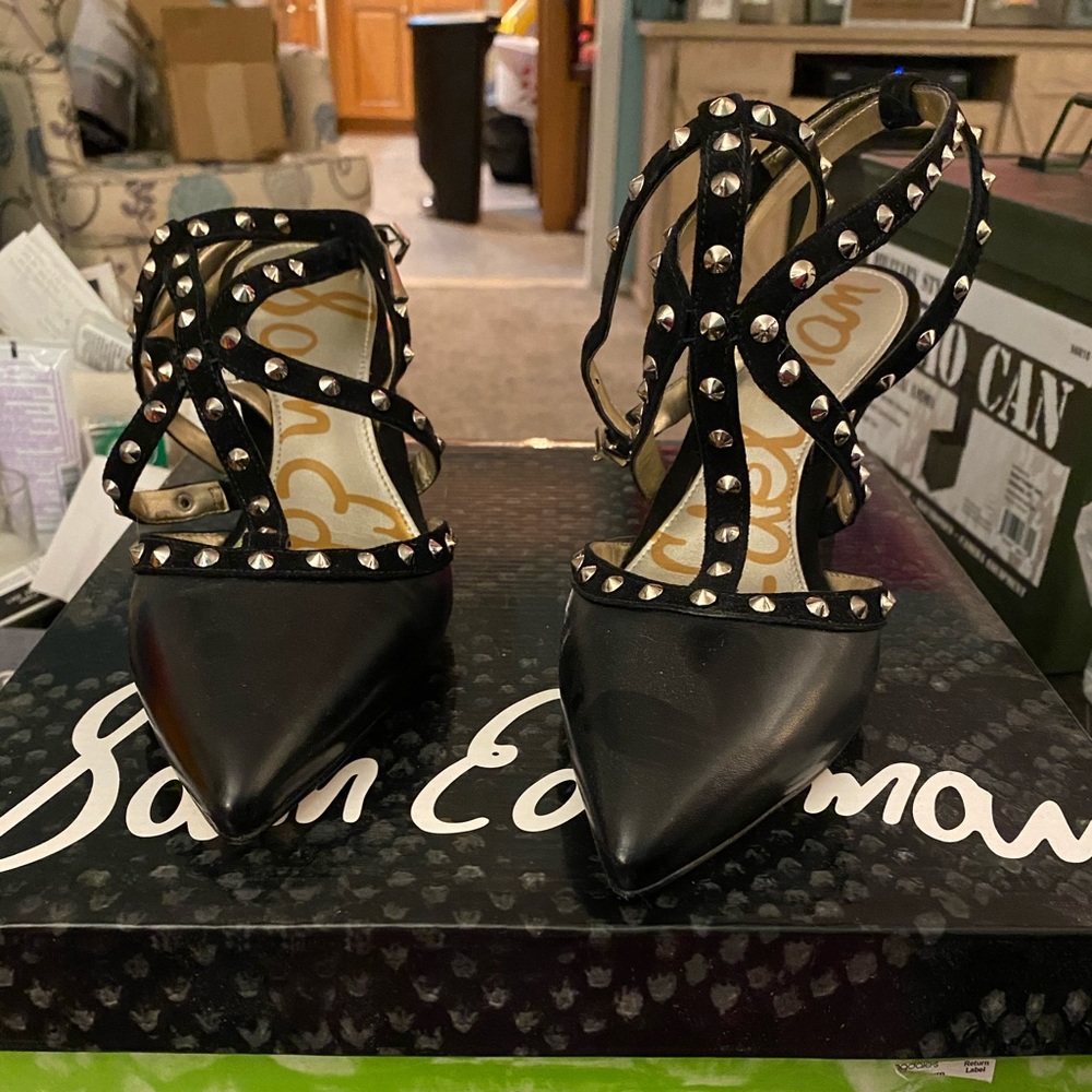 Brand New Box Sam Edelman Ocie Black Leather